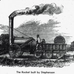 The Rocket built by Stephenson